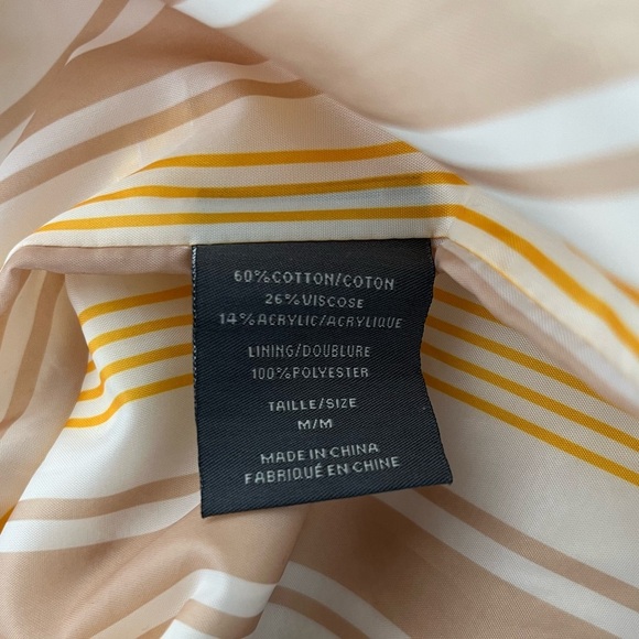 Suzy Shier/ Spring Yellow/ Button up coat/ Oversized/ Trench/ Blazer/ Size US M - Picture 9 of 13